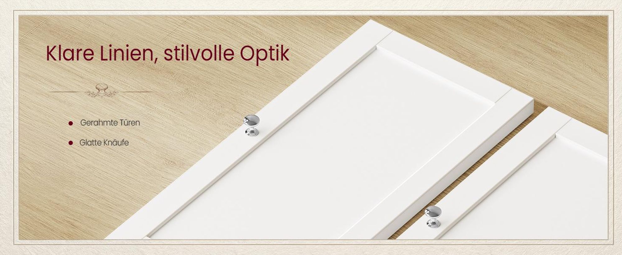 VASAGLE Schmaler Hochschrank, Badschrank, mit verstellbaren Ablagen, Badezimmerschrank für Bad, Landhausstil, weiß