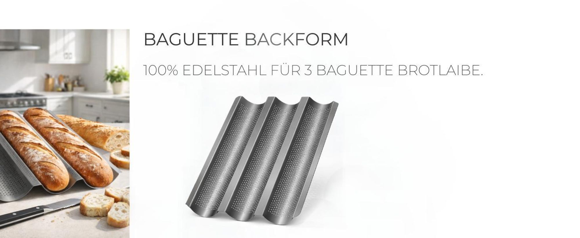 HAVENHAUS Silikon Backmatte 2er Set BRØT | 2x Silikon Brotschlinge oval & rund für Dutch Oven | Backmatte Brot, 7mm Materialstärke, LFGB