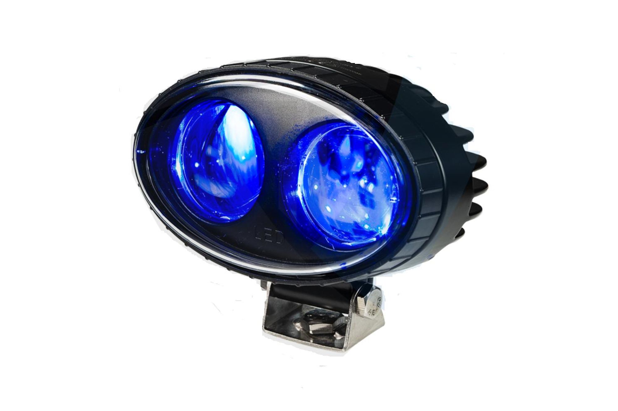 TT Technology LED Sprühstrahlerlampe 20W 1200lm, blaues Licht für Feldspritzen, Gabelstapler und Traktoren, IP67, 10-80V