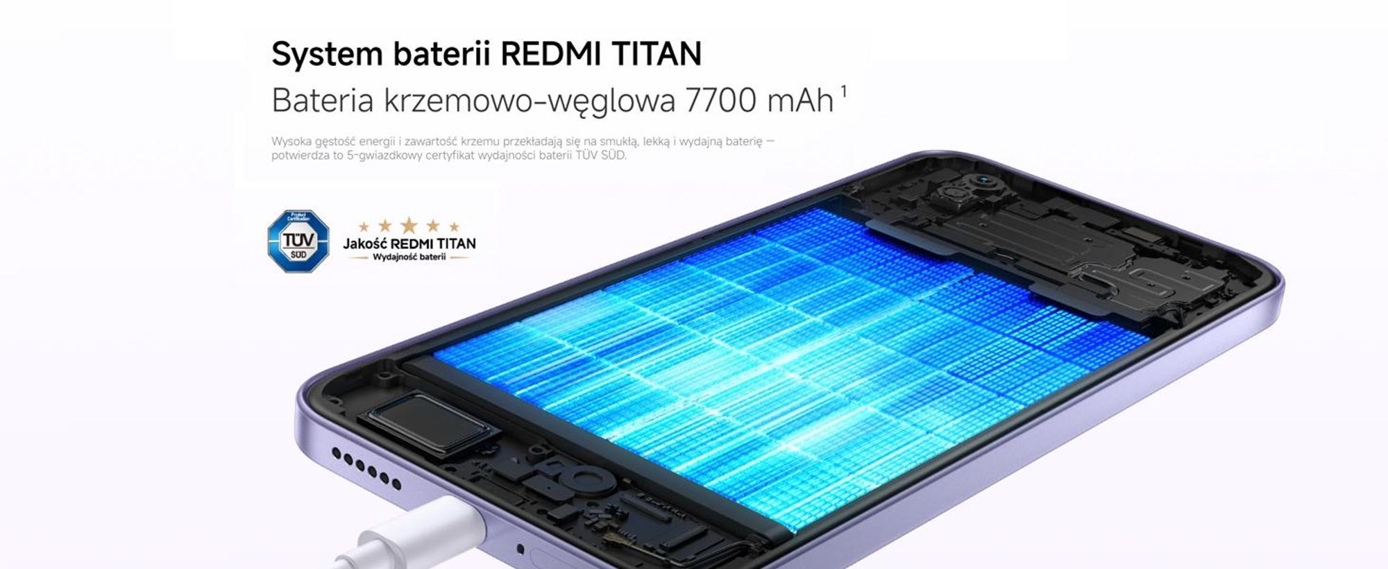 Xiaomi Redmi Note 17 5G, 17,5 cm (6,9"), 2396 x 1080 pikseli, 8 GB, 256 GB, 50 MP, Fioletowy