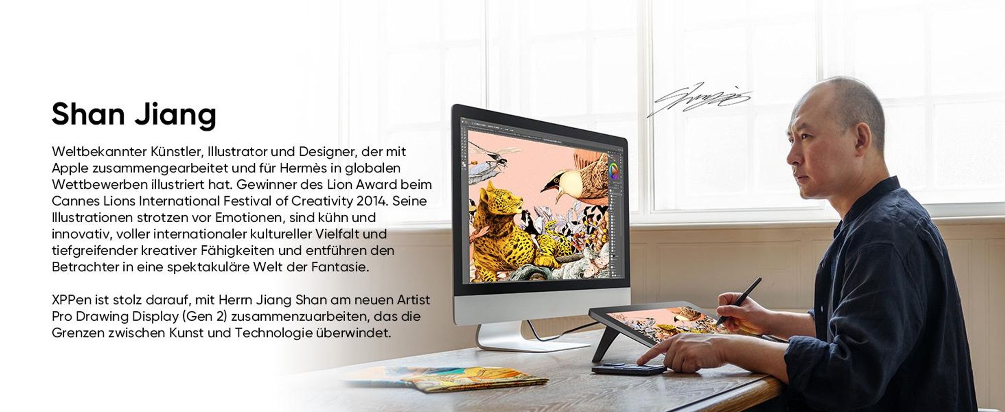 XPPen Artist 16 Pro (2nd Gen) + RC Grafiktablet