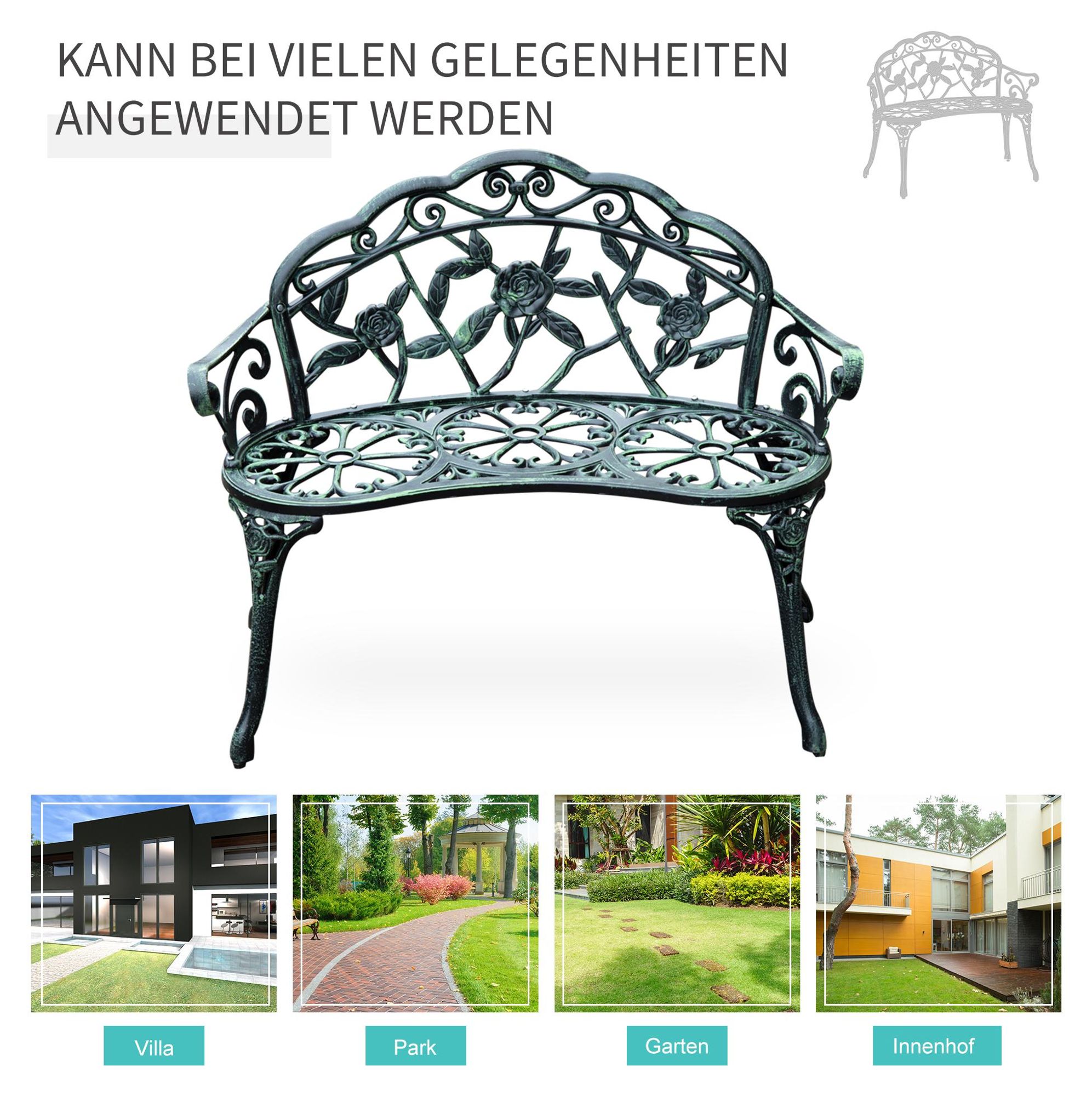 Gartenbank Balkonbank Bank