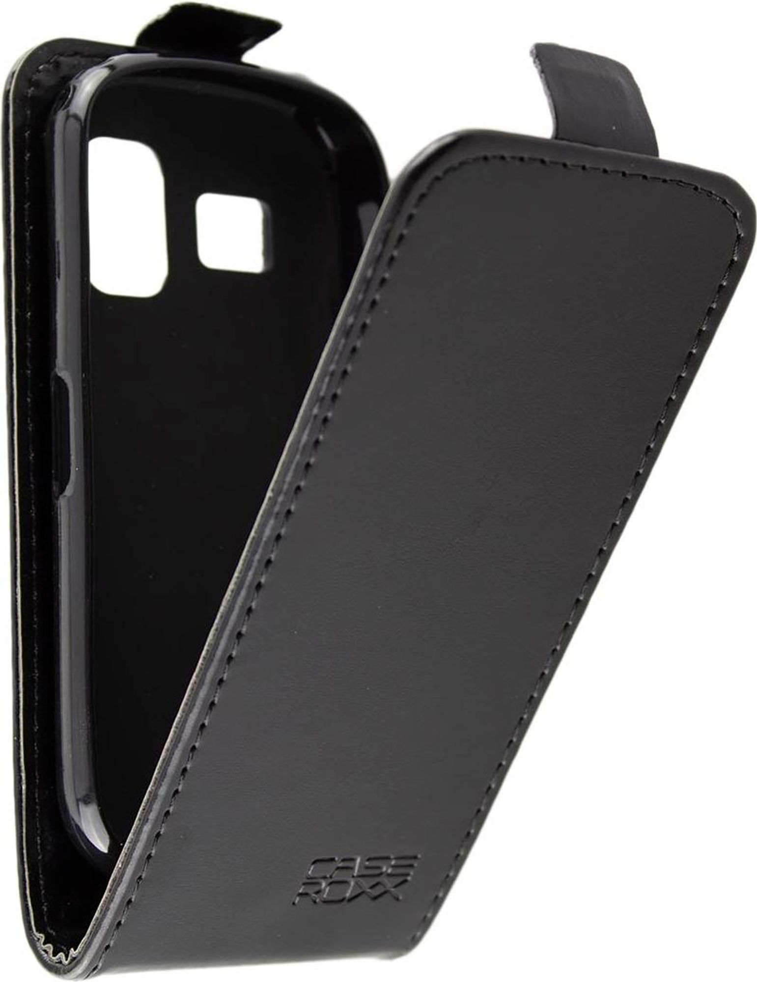 caseroxx Schutz Tasche Hülle Flip Cover kompatibel mit Artfone CS182/188, Smartphone Tasche Flip Cover in schwarz Bild 5