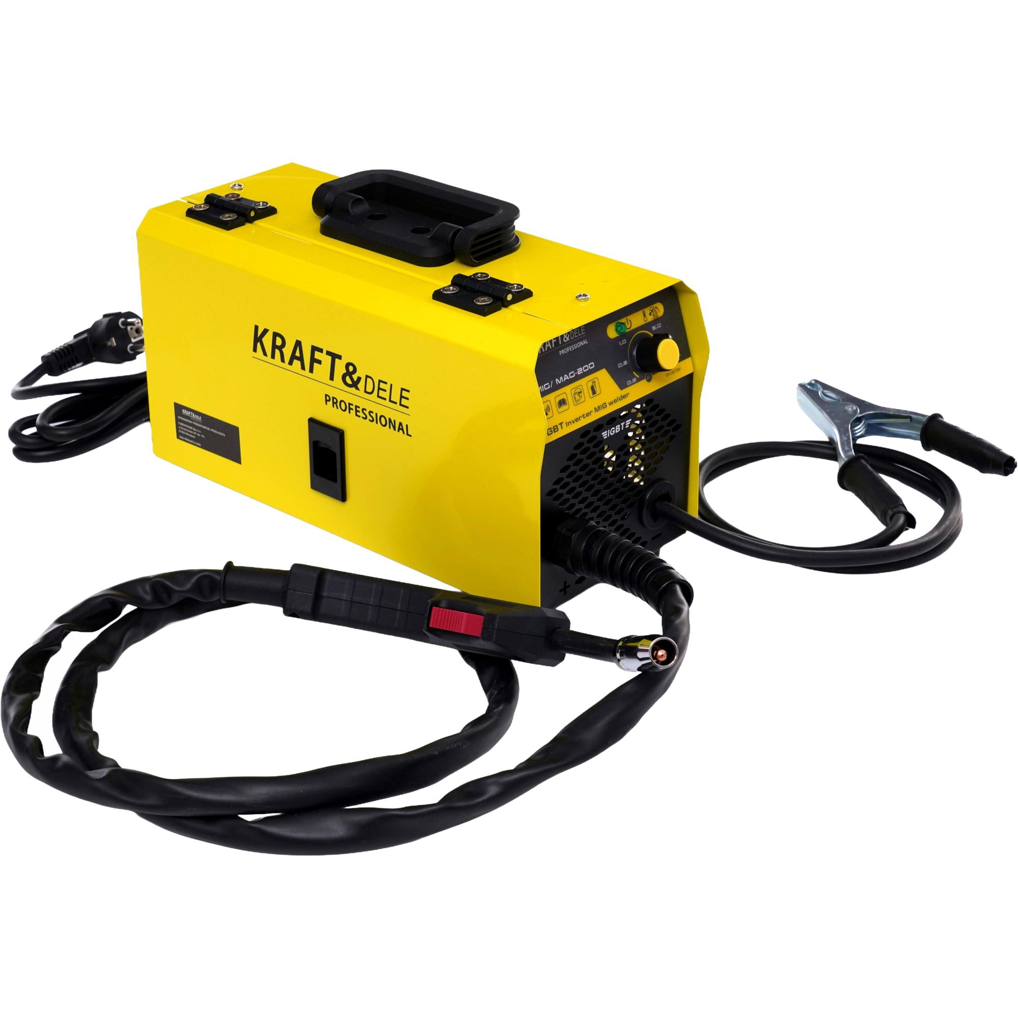 KRAFT&DELE | Schutzgasschweißgerät, Inverter, MIG/MAG, Schweißmaschine, 40-200A