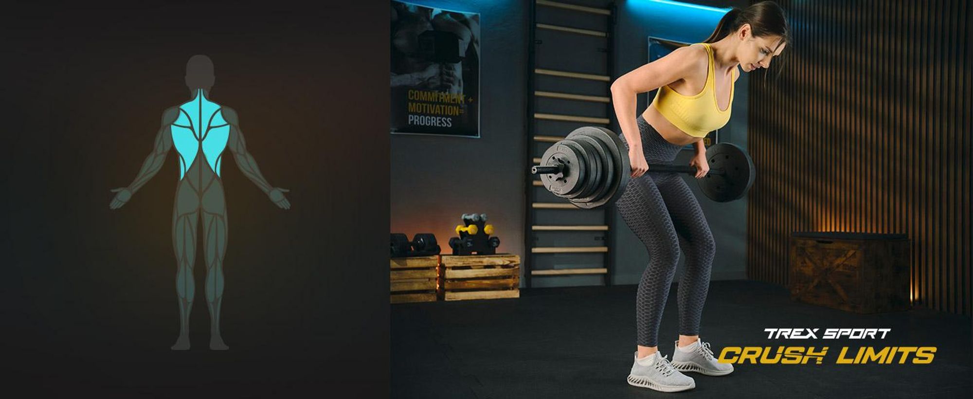 TREX SPORT Hantelscheiben Set 20kg (2x10kg) TX-020DS | Kunststoff Gewichtsscheiben Ø27mm | Fitness Scheiben, Gewichte für Hantel, Hantelgewichte