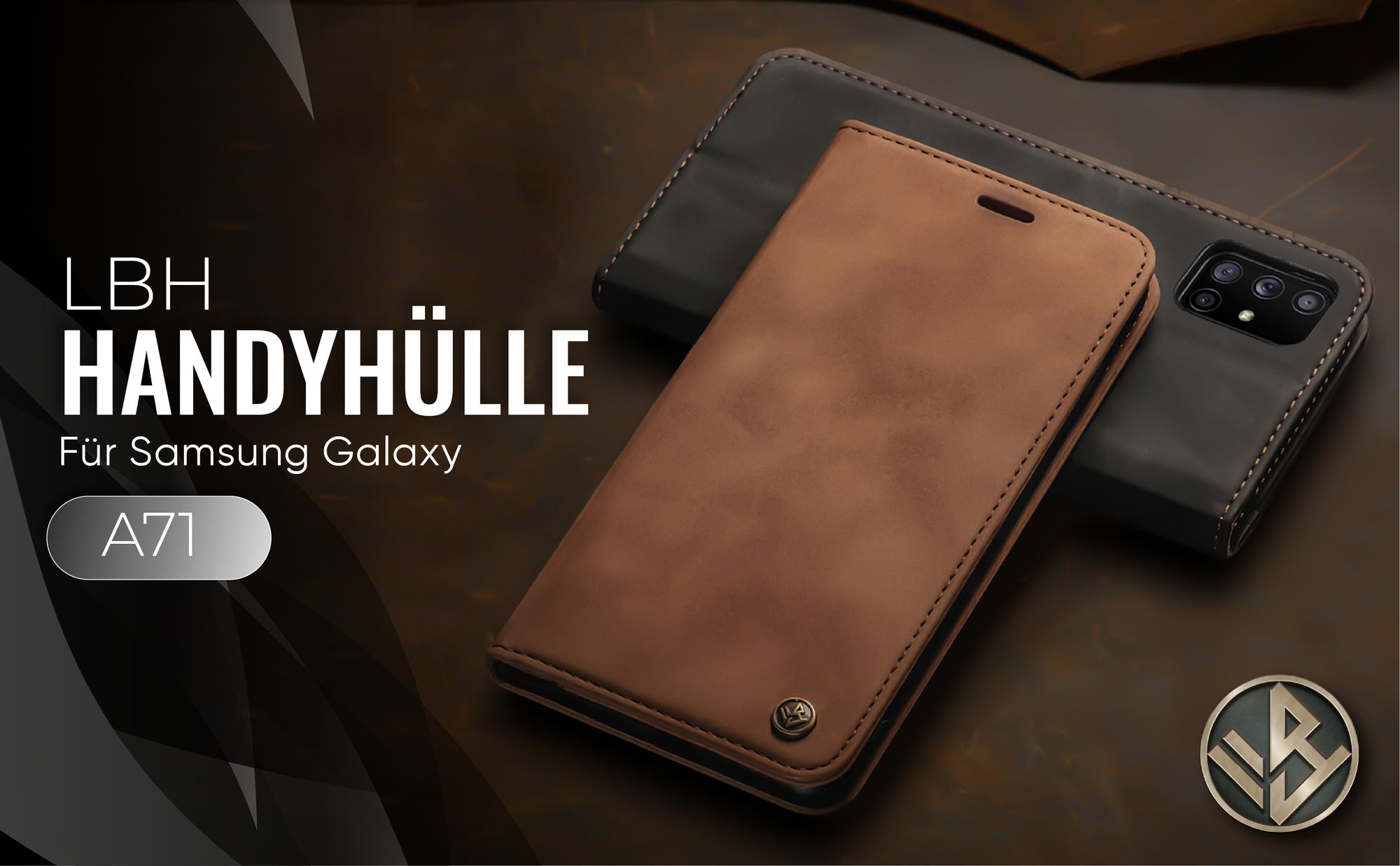 Case Samsung HandyhÃ¼lle Samsung Galaxy S9 Plus Leder Flip Cover