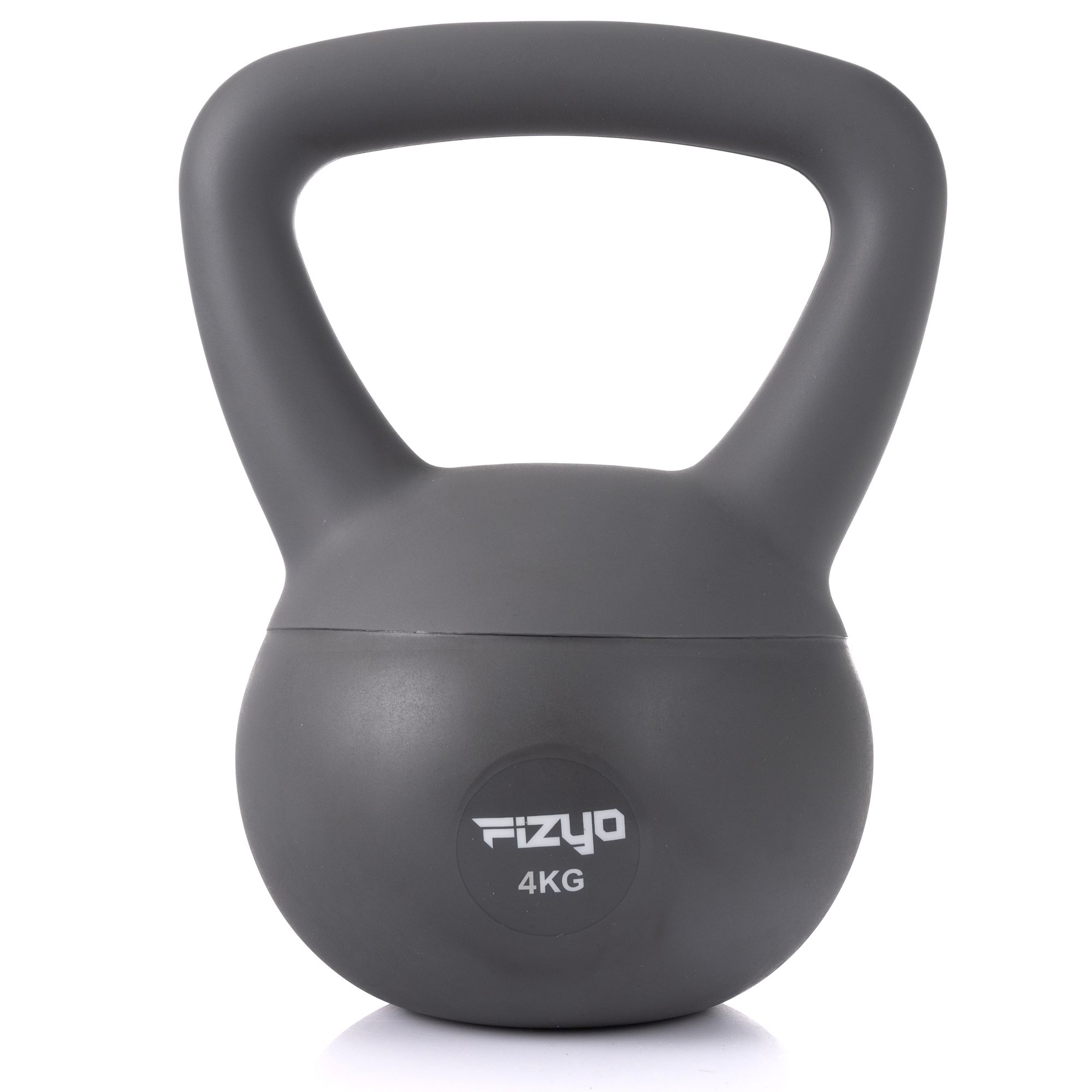 Zdjęcie produktu na białym tle miękki kettlebell FIZYO hantel ciężarek