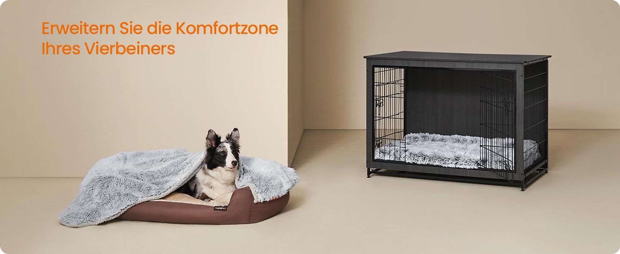 Feandrea Hundedecke, wasserdichte Decke, Sherpa-Stoff, Hundesofa Schutzdecke