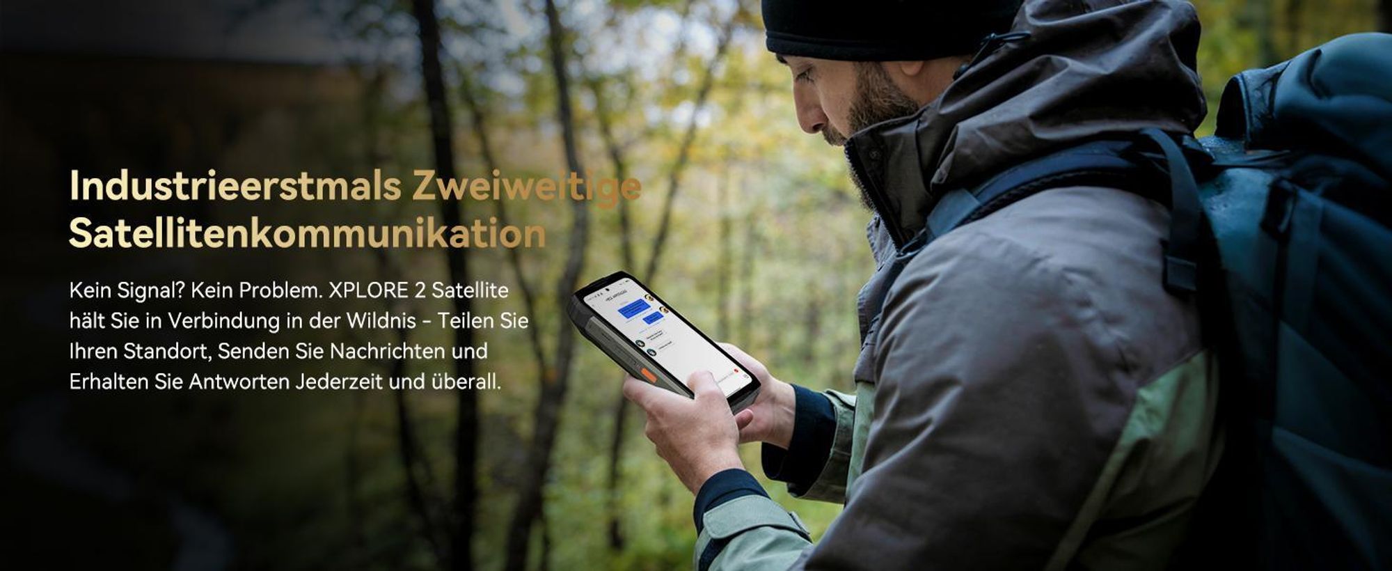 2026 Blackview Xplore 2 eSIM Satellitentelefon,5G Ohne Vertrag, 36+256GB, Dimensity 8300/120W,20000mAh,Infrarot-Fernbedienung,NFC/IP69K, ourdoor handy