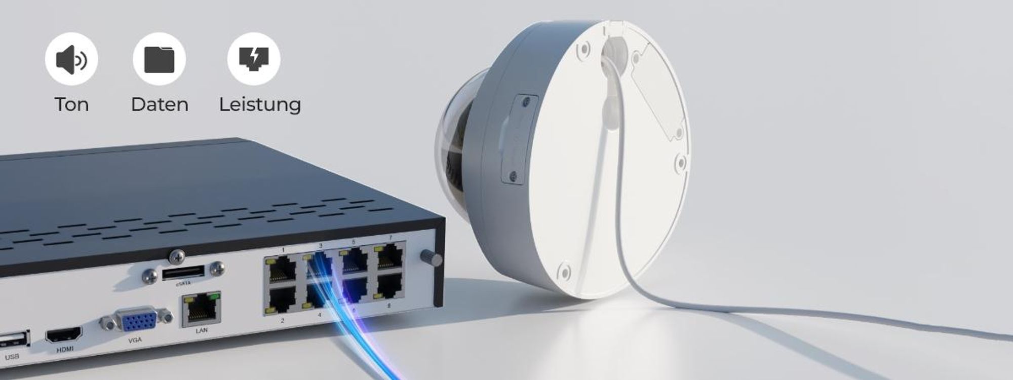 Reolink RLC-843A, 4K 8MP IK10 Vandalenschutz PoE Überwachungskamera, 5X optischem Zoom, Farbnachtsicht, Smarte Erkennung, 2-Wege-Audio, IP67, Sirene