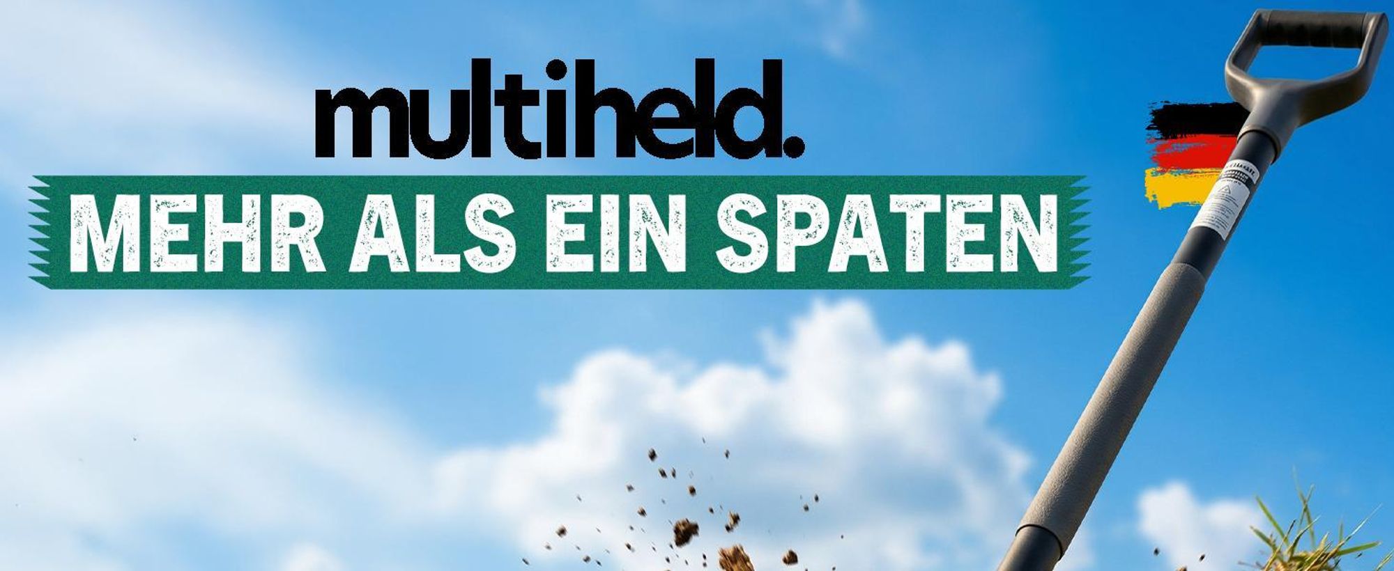 Wurzelspaten mit Wurzelsäge 120cm – Gartenspaten für harte Böden – Ergonomischer D-Griff & breite Trittkante – Robustes Gartenwerkzeug