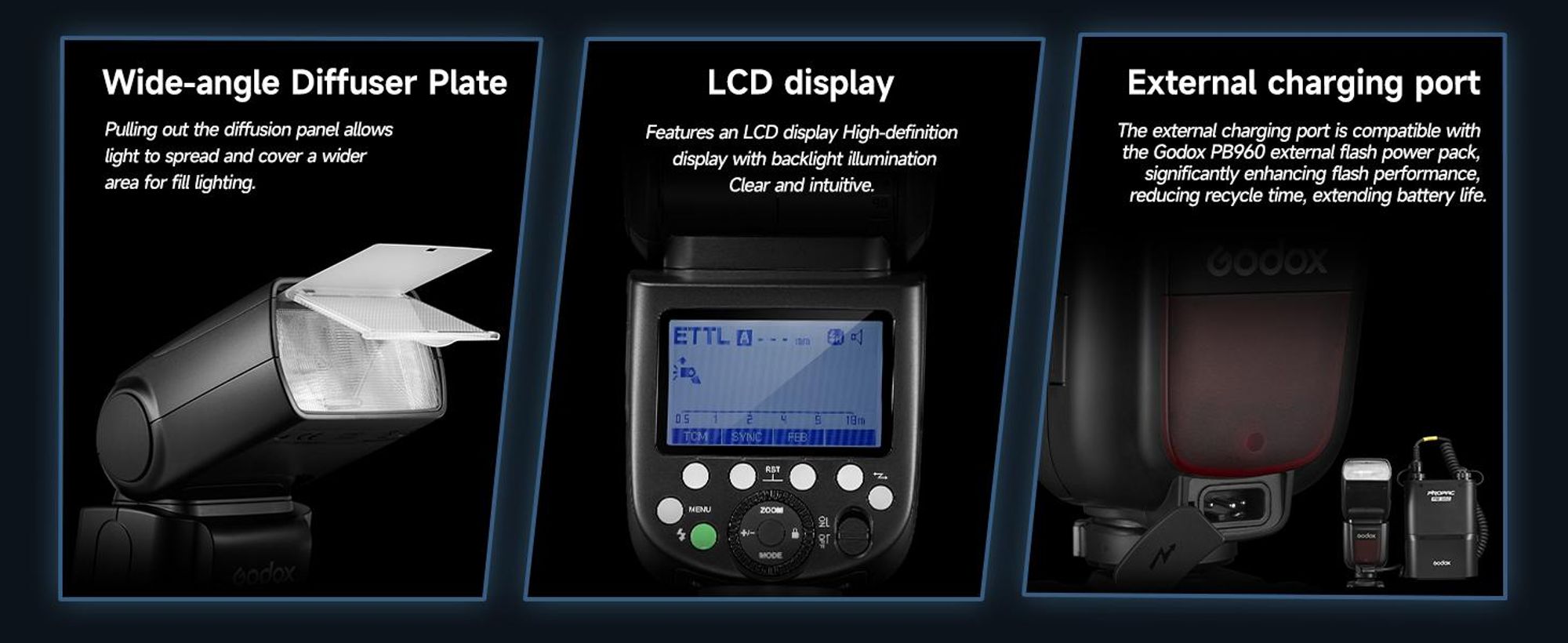 Godox Thinklite TT685IIS TTL On-Camera Speedlight 2.4G Wirelss X System Flash GN60 High Speed 1/8000s Replacement for Sony A77II A7RII A7R A58