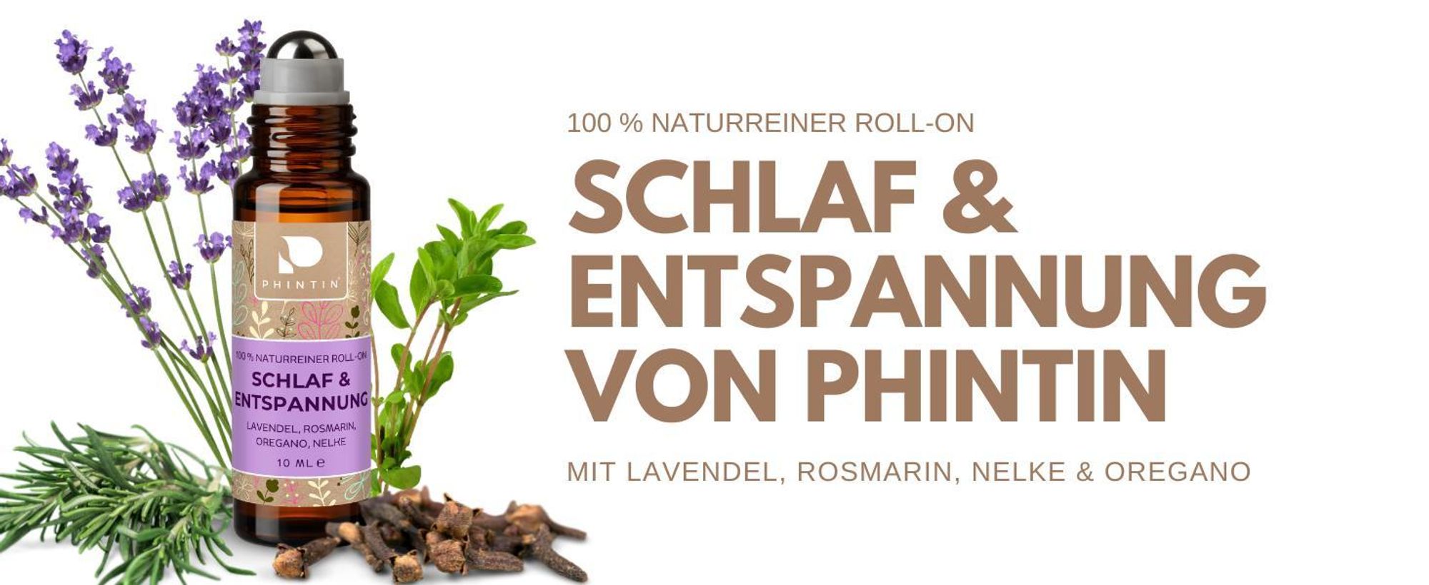 Naturreiner Roll-On Schlaf & Entspannung von Phintin