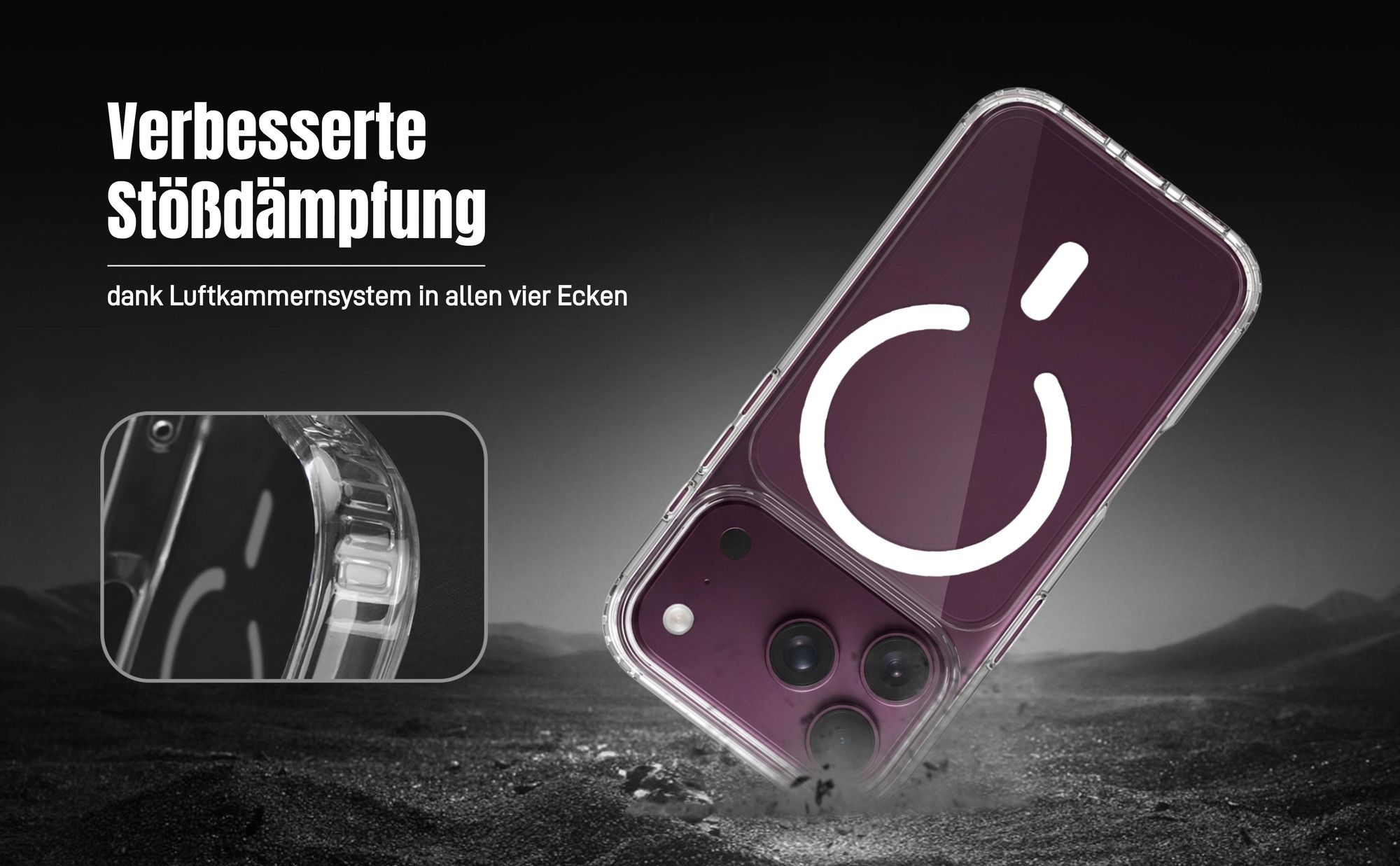 Passgenaues Case für Apple iPhone 18 Pro Max mit verbesserter Stoßdämpfung