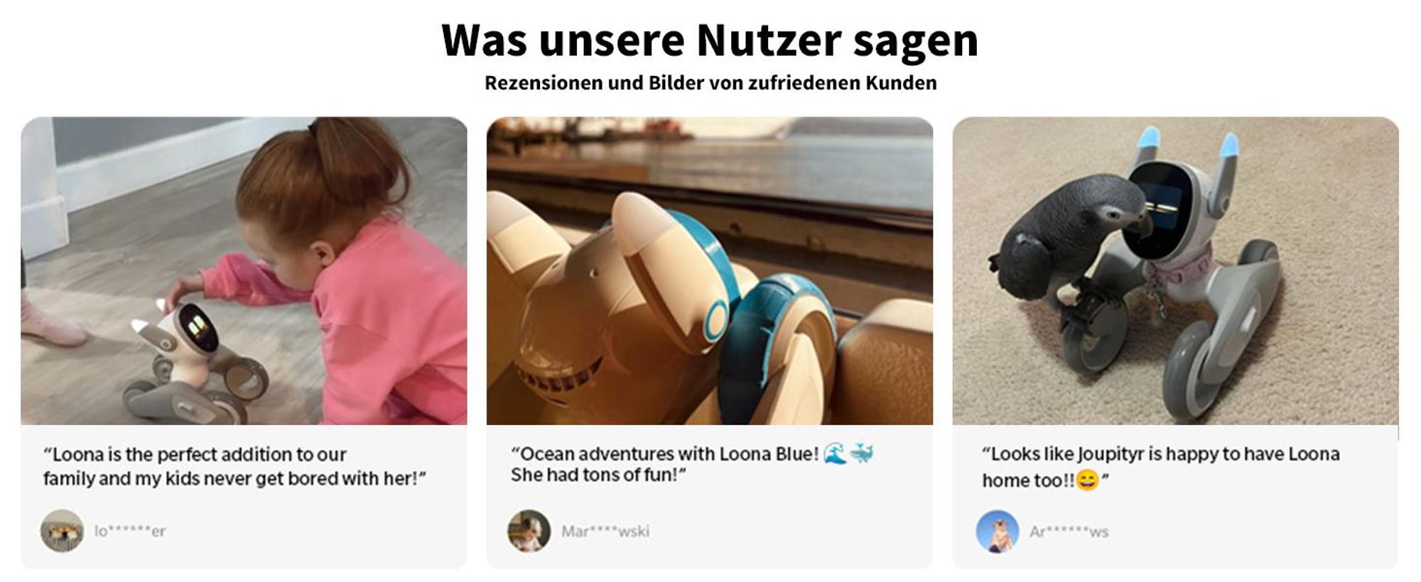 Loona Petbot – Interaktives Roboter-Haustier mit KI – Mehrsprachiges und lehrreiches Spielzeug – Mit Ladestation