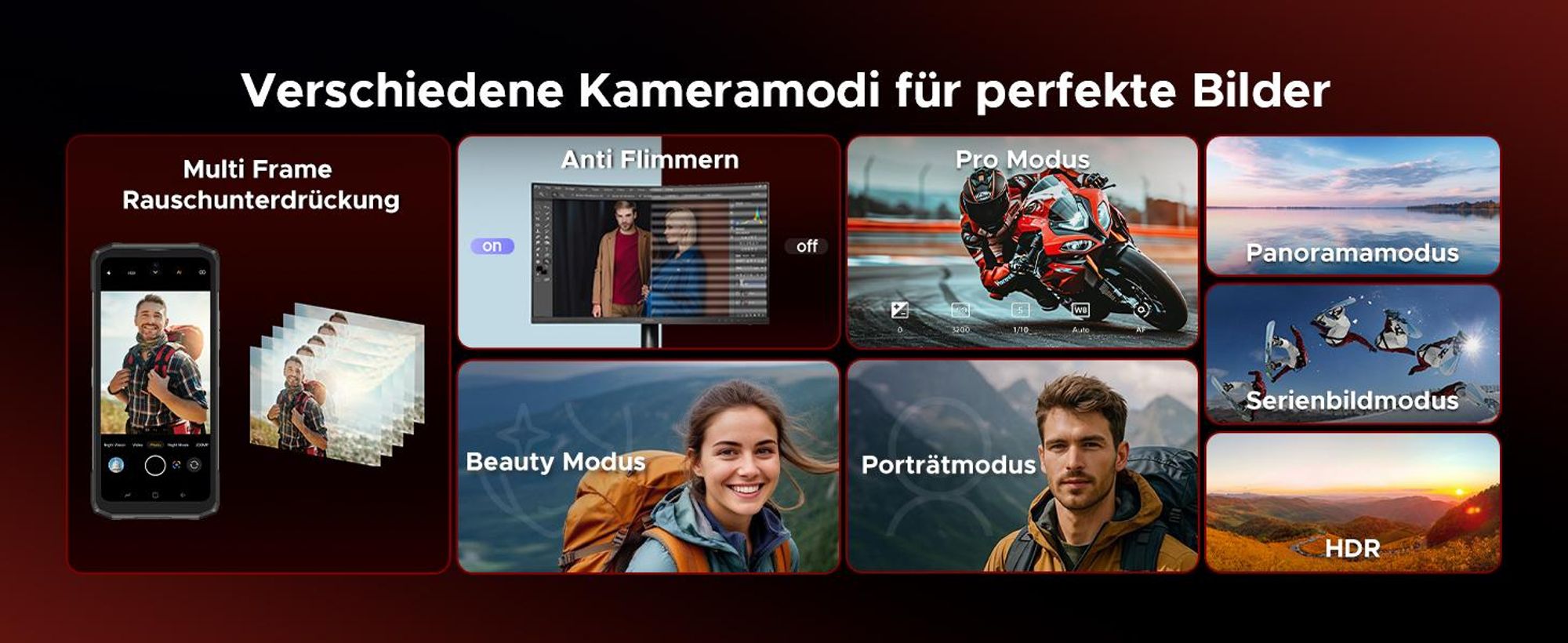 Doogee Blade 20 Pro, 16,8 cm (6.6"), 6 GB, 256 GB, 50 MP, Android 15, Schwarz, Grau