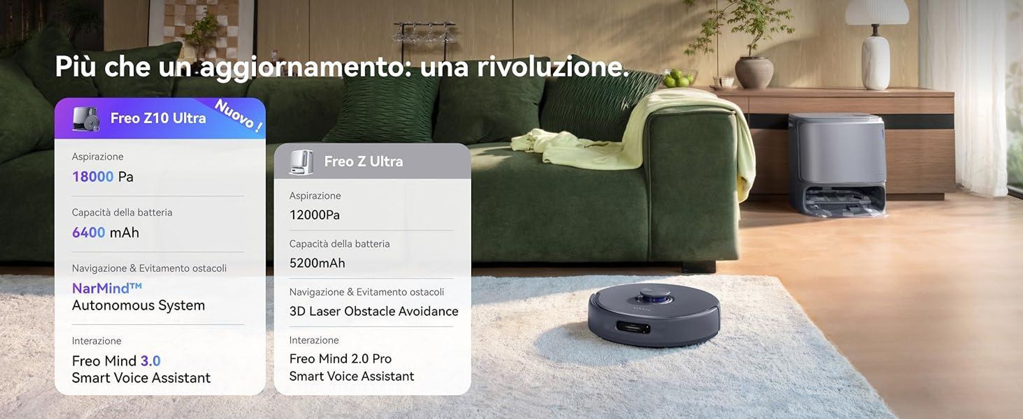 NARWAL Freo Z10 Ultra Senza sacchetto Grigio