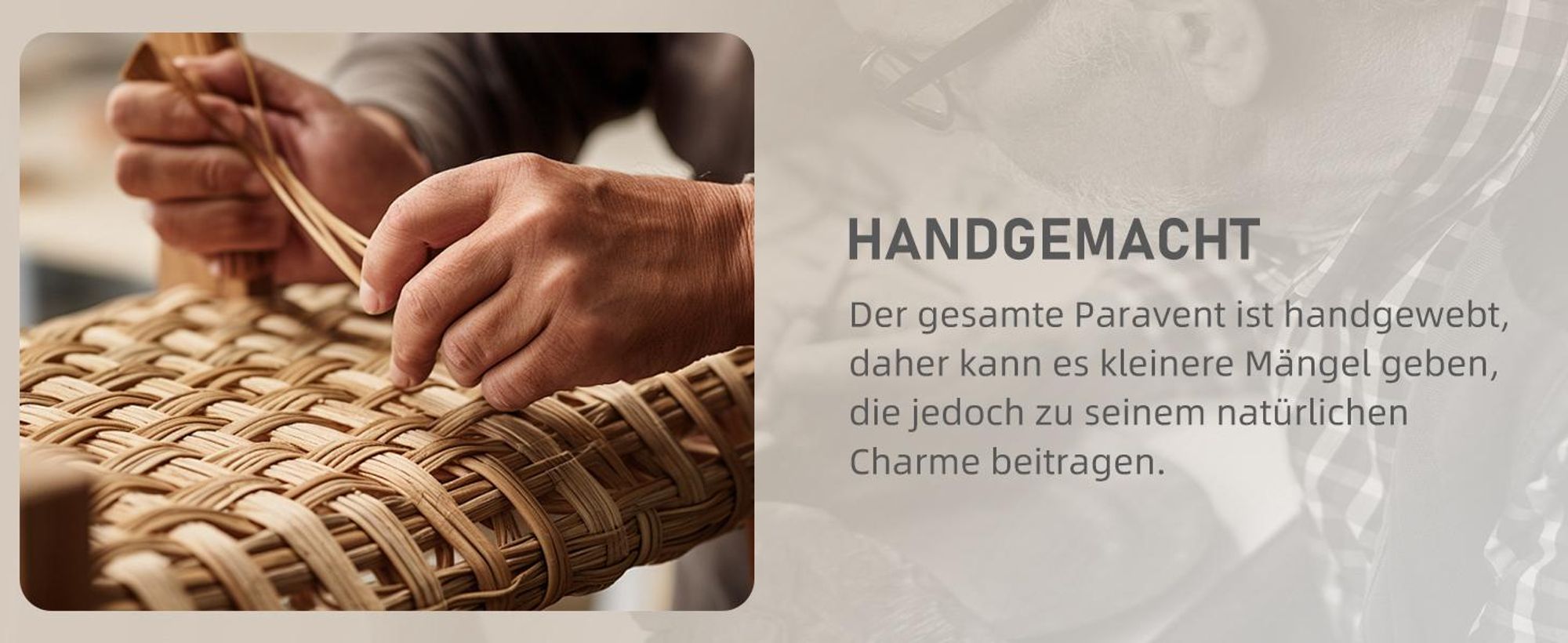 HOMCOM Paravent 4-teilig 180 x 180 cm Raumteiler Faltbar Trennwand Weiß