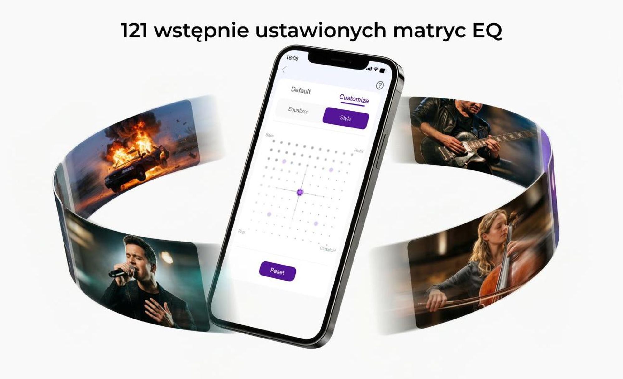 ULTIMEA Aura S5T Soundbar 7.1 Dolby Atmos z subwooferem, system dźwięku przestrzennego, sterowanie przez aplikację, 4 głośniki surround, 420 W