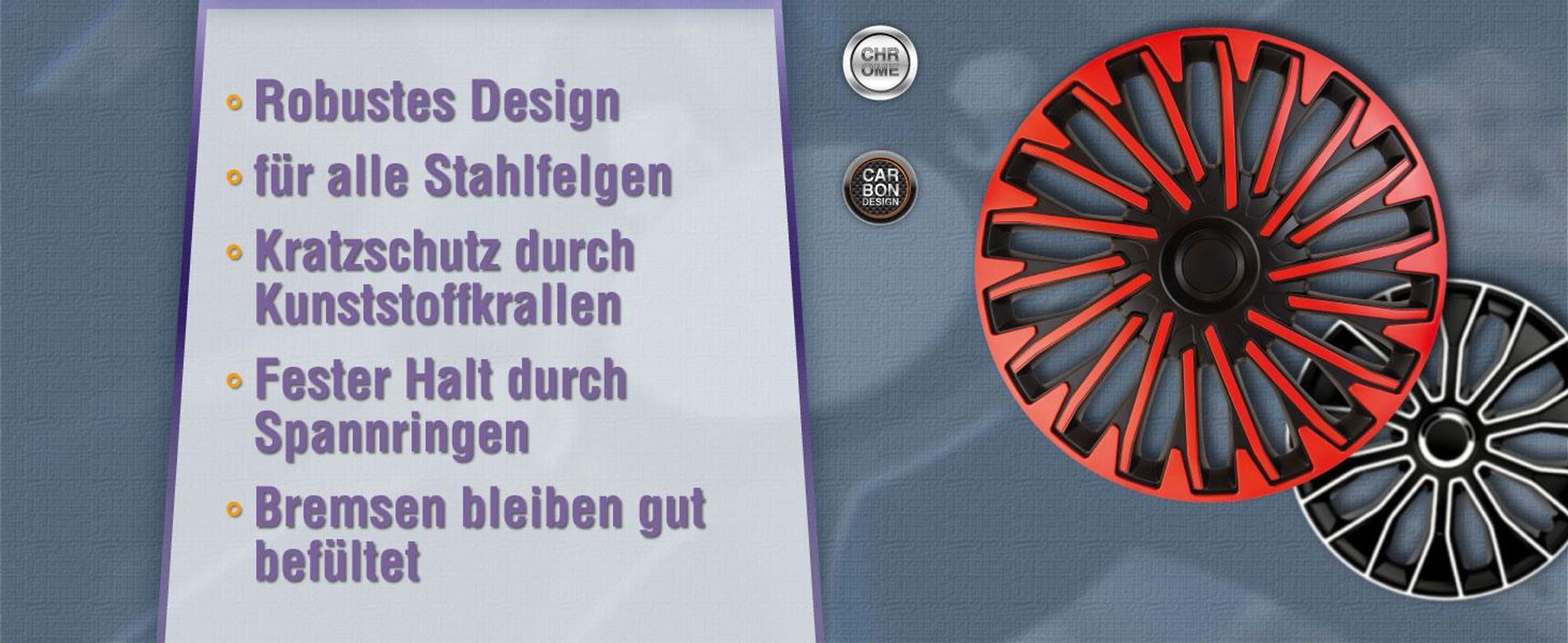 4 STK 14 Zoll VR black schwarz PETEX Radkappen Radzierblenden Satz PKW Auto