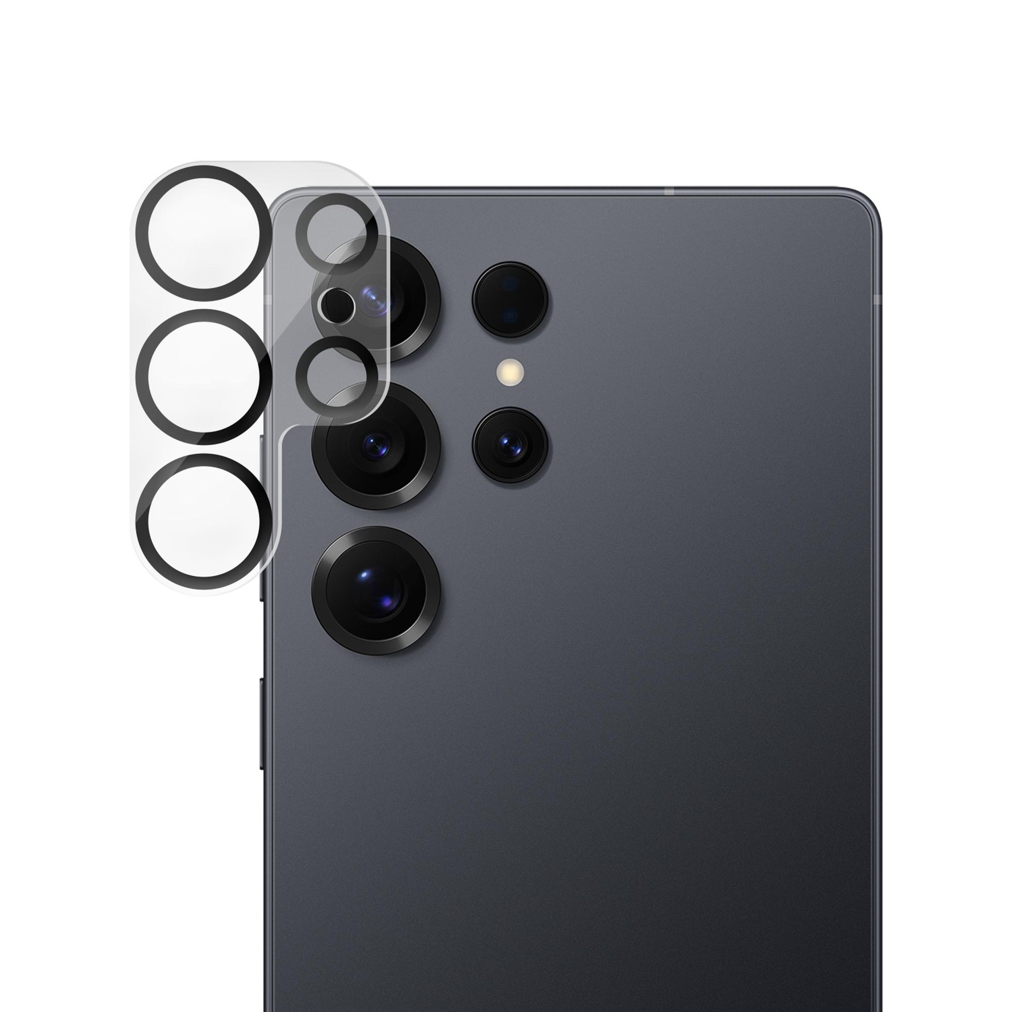 alkaya. Samsung Galaxy S25 Ultra Linsenschutz, Kameraschutzglas, Handykameraschutz - Transparent