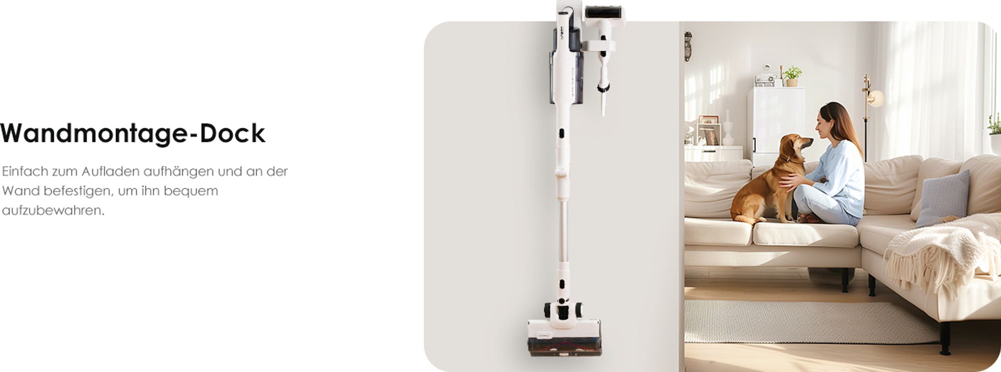 Tineco PURE ONE A50S Plus Akku Staubsauger, Flex Kabelloser Handstaubsauger 70 Min., 3DSense Power Bürste, PureCyclone Technol. 1L Staubbehälter