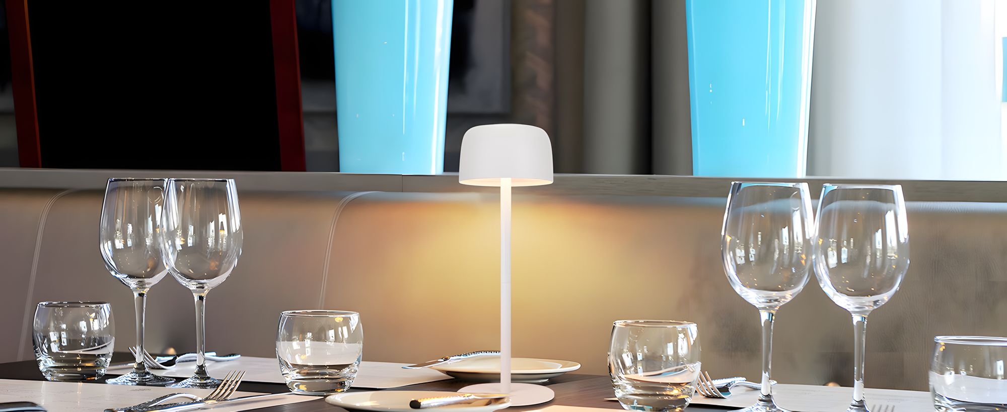 ZMH LED Tischlampe Kabellos 2ER Touch Dimmbar Tischleuchte mit 3 Farbtemperaturen Höhenverstellbar USB Aufladbar Akku Tragbare Wasserdichte