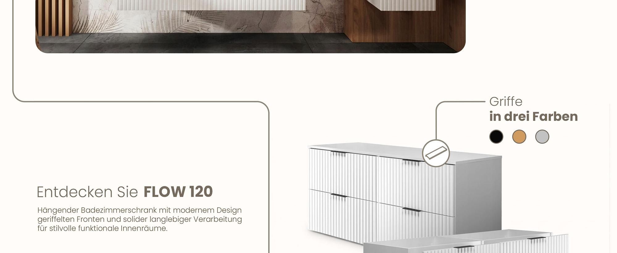 Badmöbel, Waschbeckenunterschrank, Badezimmerschränke, RODAN, Badschrank, Waschbecken, Bad