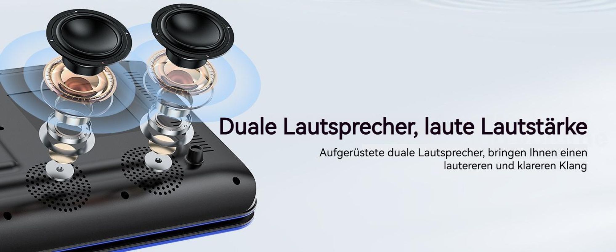 11,5" Tragbarer DVD-Player mit 9,5" HD-Schwenkbildschirm ideal fürs Auto Memory-Playback-Funktion und 4-6 Stunden Akkulaufzeit Kein Blu-ray-Support