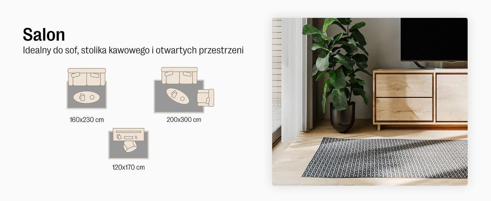 benuta dywan in- & outdoor Lou Niebieski 200x300 cm dywan do salonu dywan zewnętrzny prostokątny wzór nowoczesny krótki włos skandynawski
