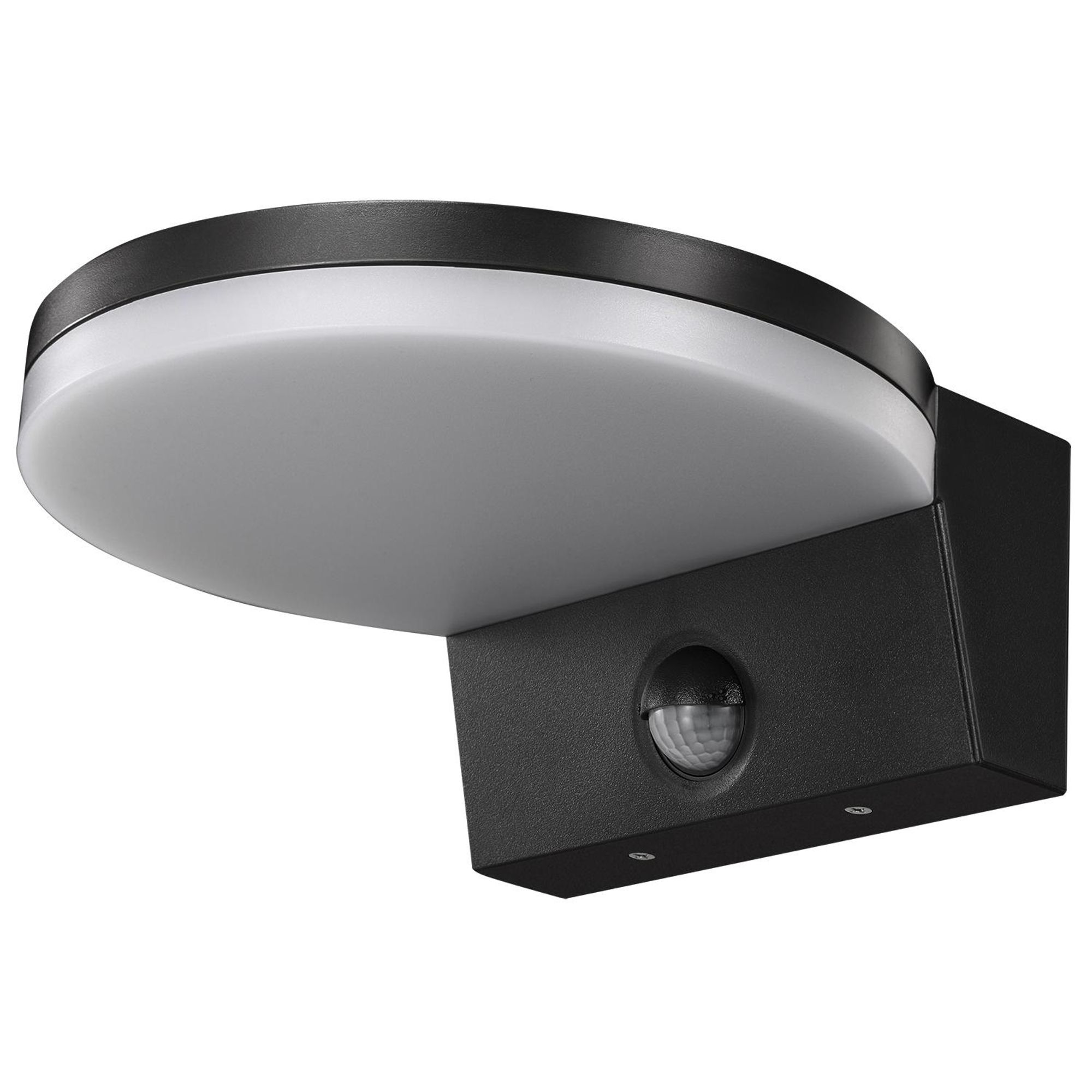 2x Maclean LED-Leuchte mit Bewegungsmelder PIR-Bewegungsmelder Farbe: Schwarz 15 W IP65 1560 lm Lichtfarbe: Neutralweiß (4000 K) MCE344 B
