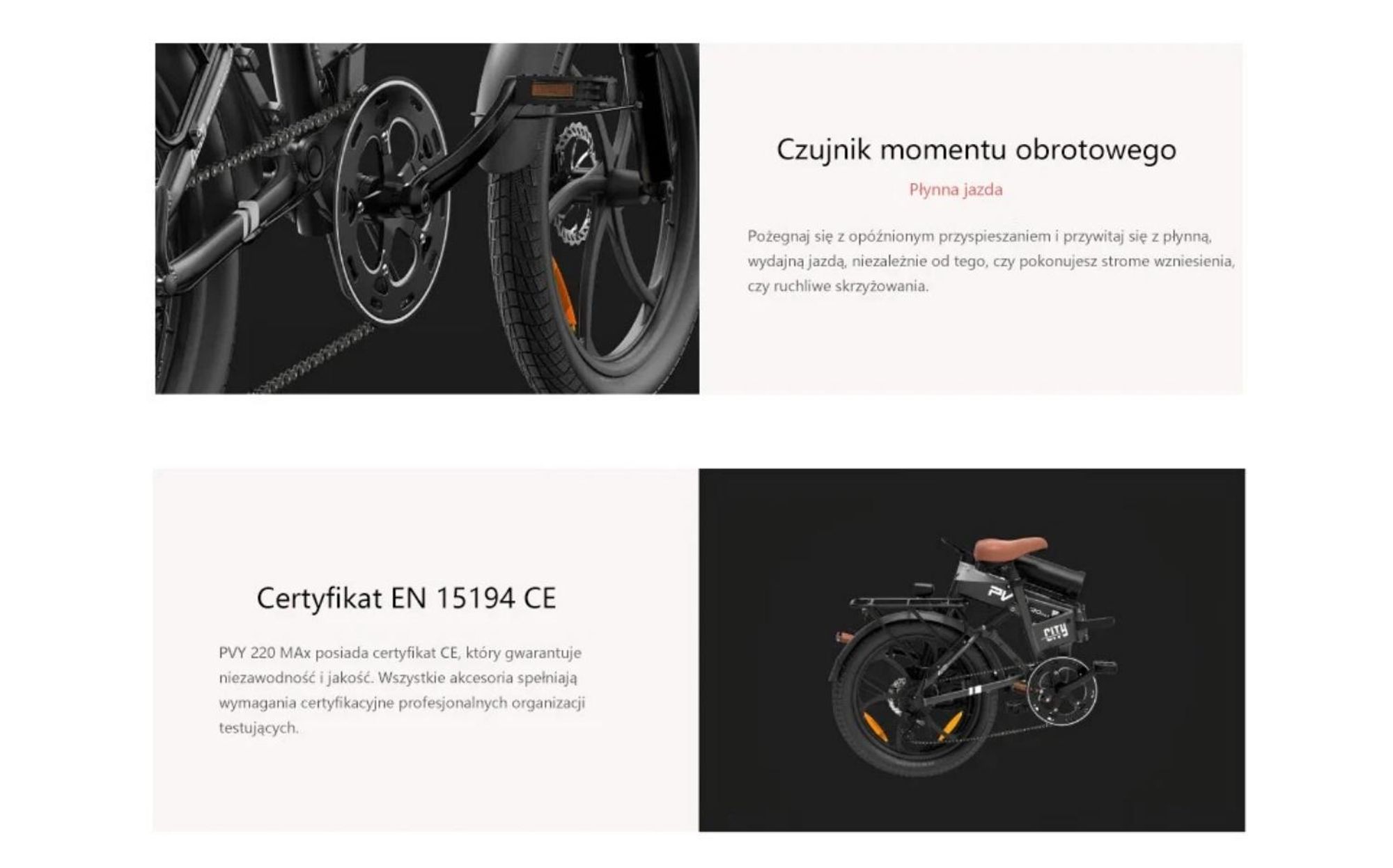 Rower Elektryczny PVY Z20 MAX IT - Silnik 250W Baterią 36V15AH+36V10.6AH 20 Calowe Koła Hydrauliczny Hamulec Tarczowy - Szary