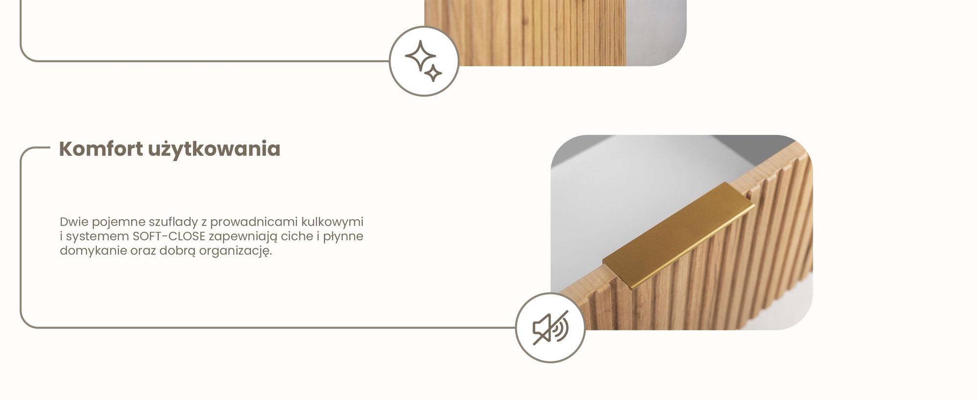 Szafka Pod Umywalkę 120 Cm Wisząca Brązowy Mat