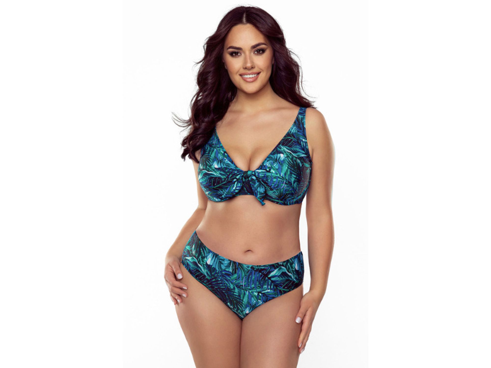 Vivisence bikini bh dame 3203 bademode soft cups gestreift, gestreift, 85c