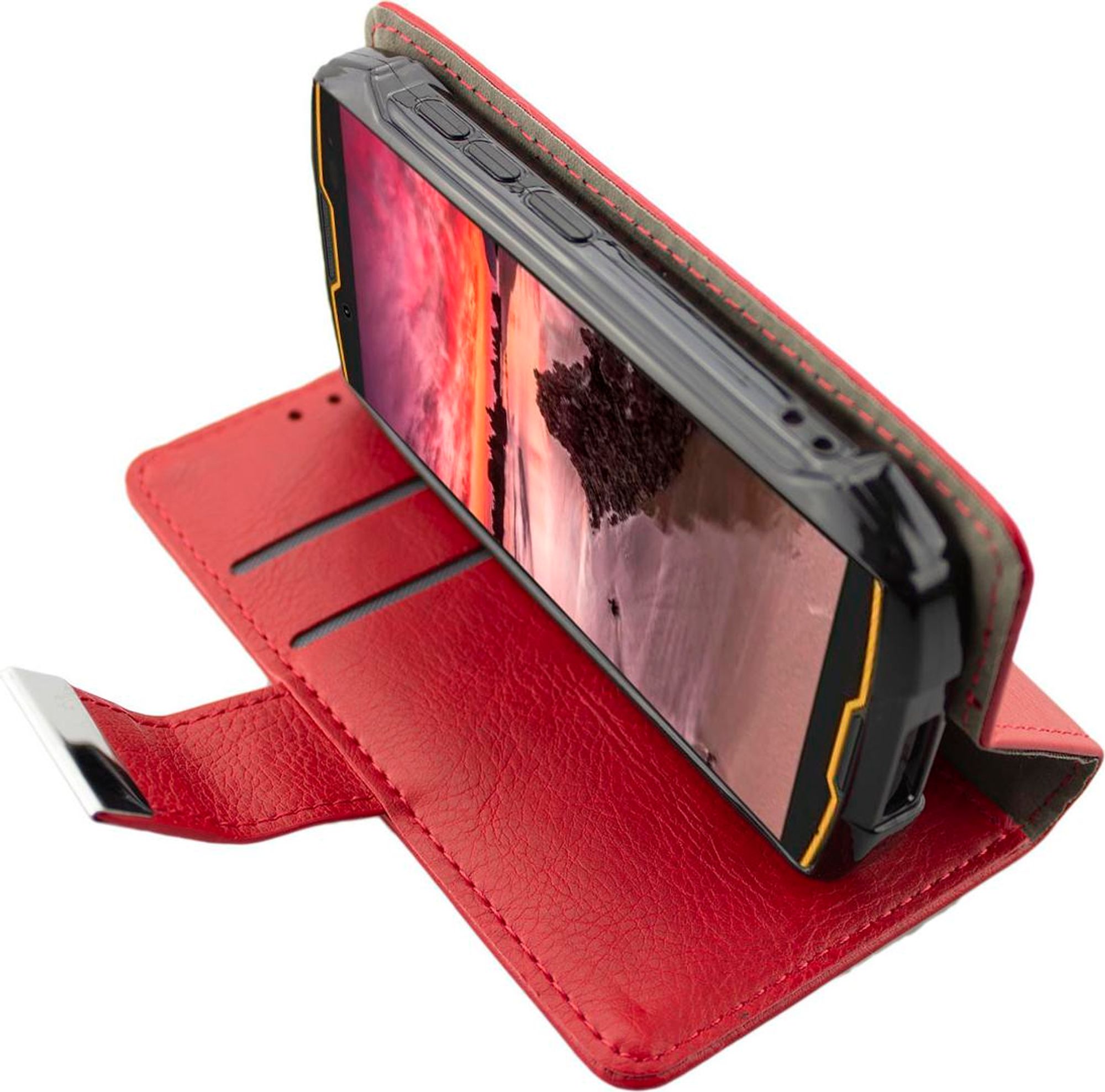 caseroxx Handy Hülle Tasche kompatibel mit Cubot KingKong Mini / KingKong Mini 2 / Pro Bookstyle-Case Wallet Case Bild 2