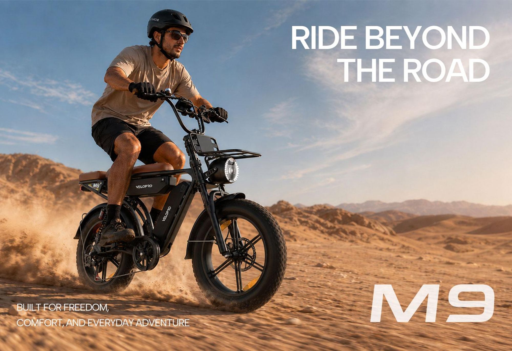 PIXAR M9 E-Bike 48V 17,5Ah Akku (100km), 250W Heckmotor, Shimano 7-Gang
