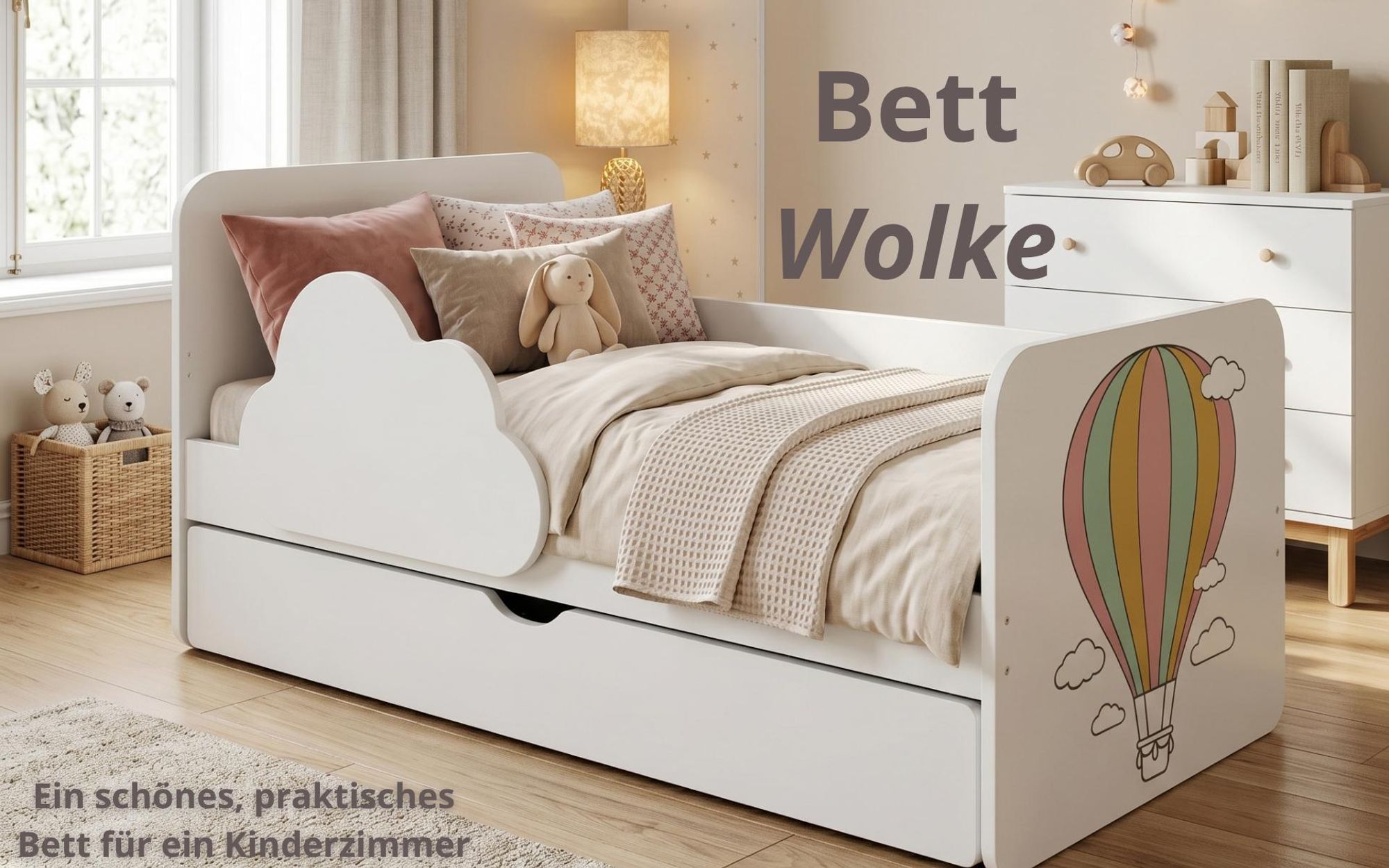 Wolken-Kinderbett