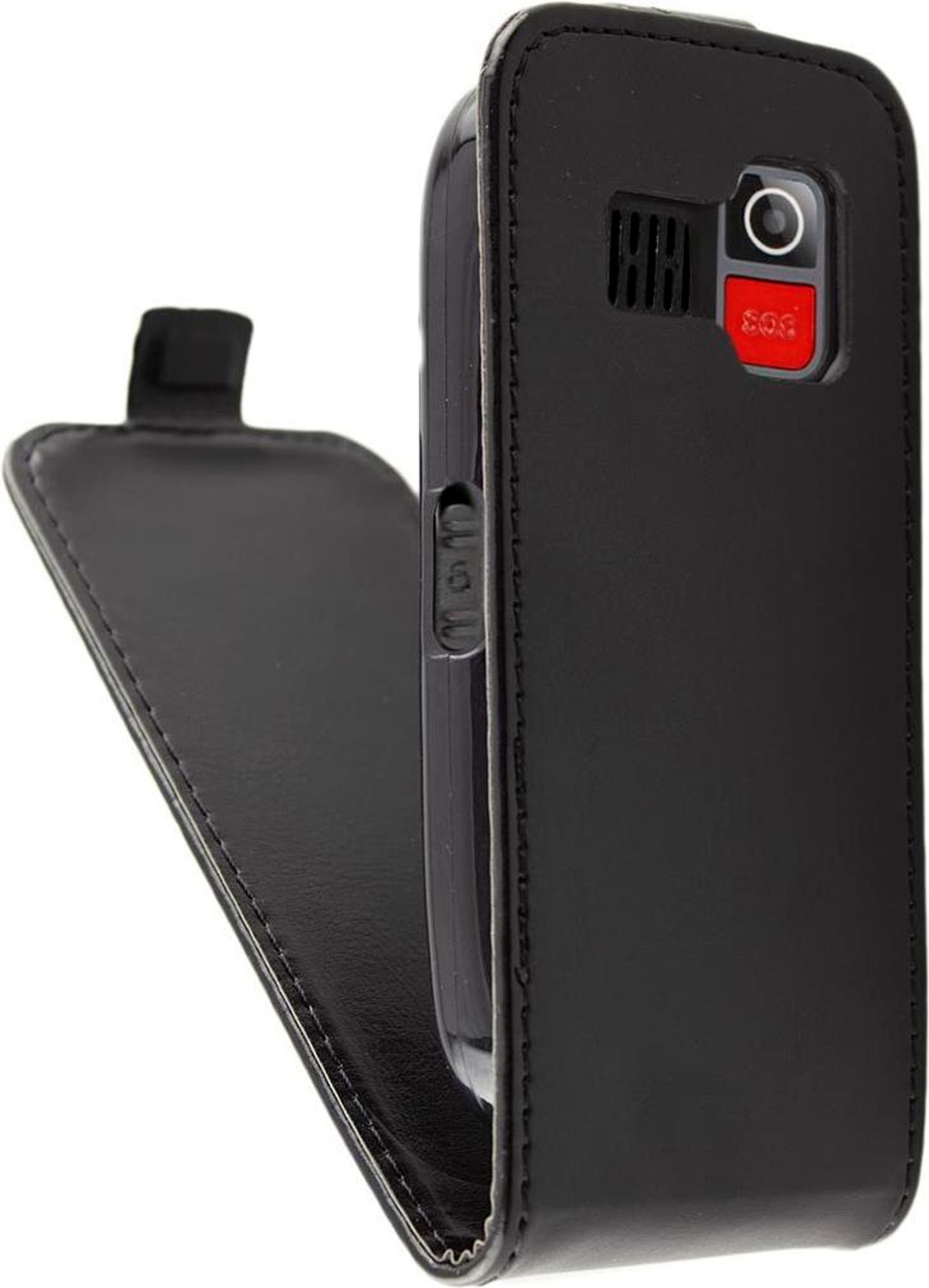 caseroxx Schutz Tasche Hülle Flip Cover kompatibel mit Artfone CS182/188, Smartphone Tasche Flip Cover in schwarz Bild 3
