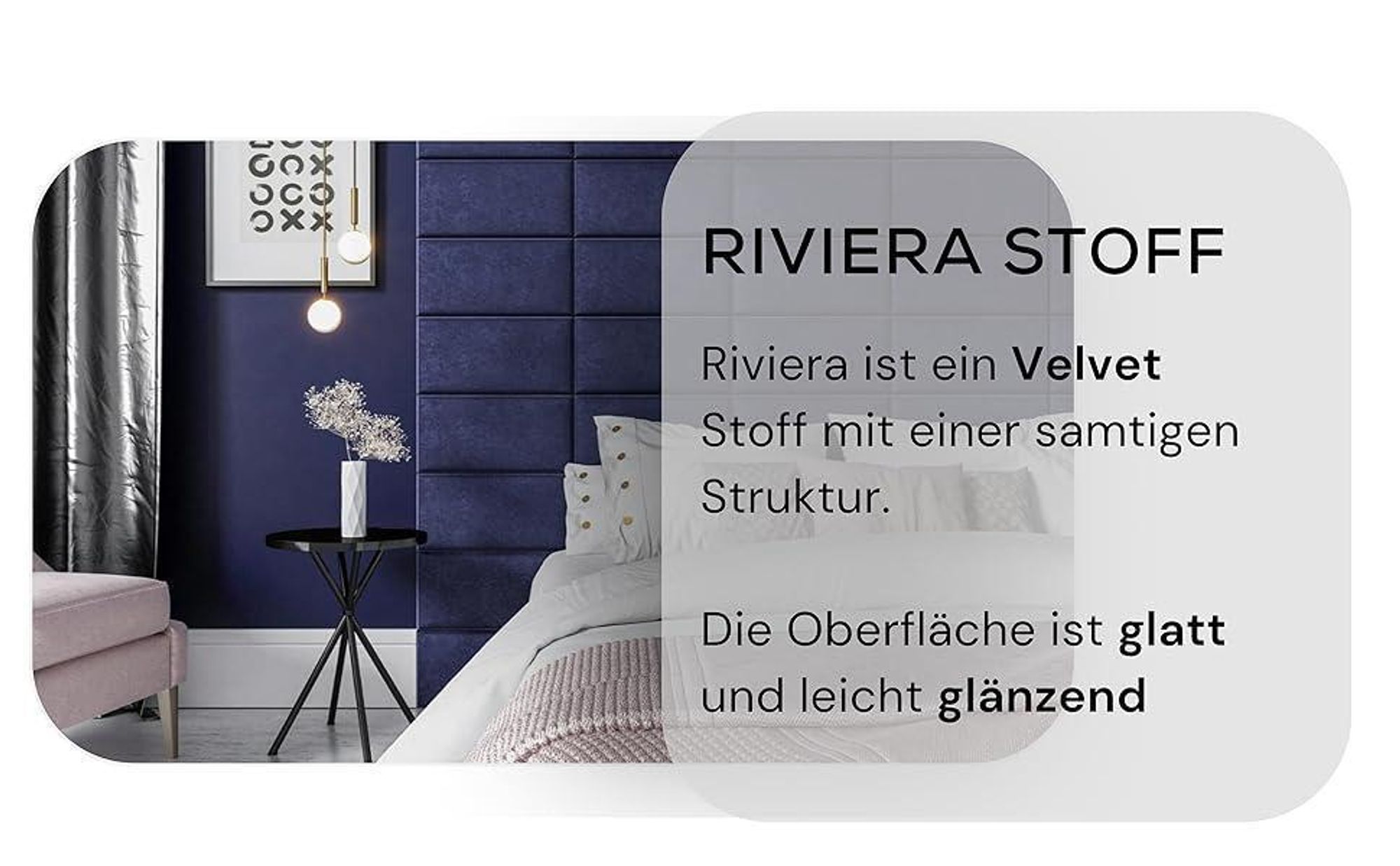 LIKMA Wandkissen Stoff Polsterpaneel Beige 50x50 cm Wandpaneele Polstert Paneel Kopfteil Stoff: Riviera 24