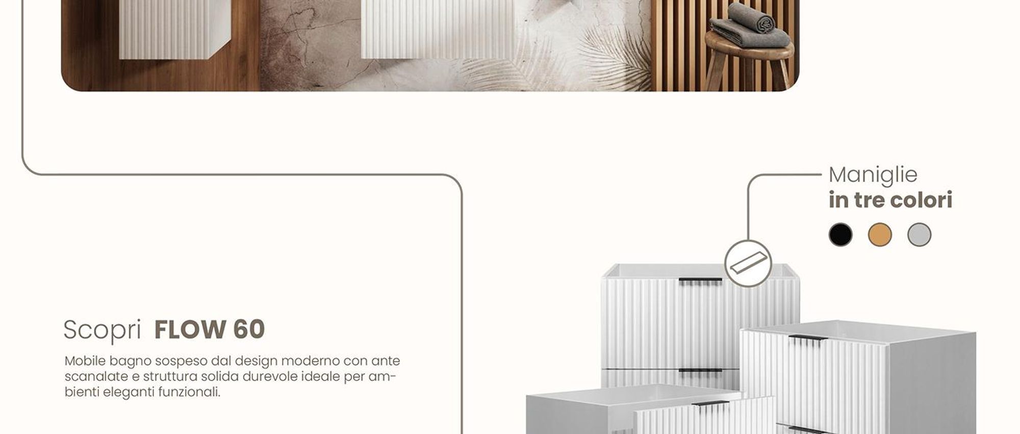 RODAN, mobile bagno, mobile sotto lavabo, mobile bagno moderno, mobili per il bagno