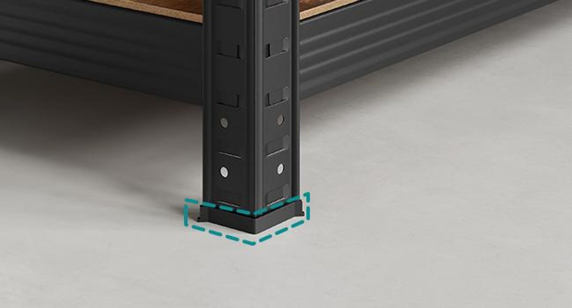SONGMICS Standregal, Bücherregal, Lagerregal, 5 Ablagen, Küchenregal, Regal, 40 x 90 x 180 cm, bis 875 kg belastbar, verstellbare Ablagen, Industrie-Design, vintagebraun-schwarz GLR040B11