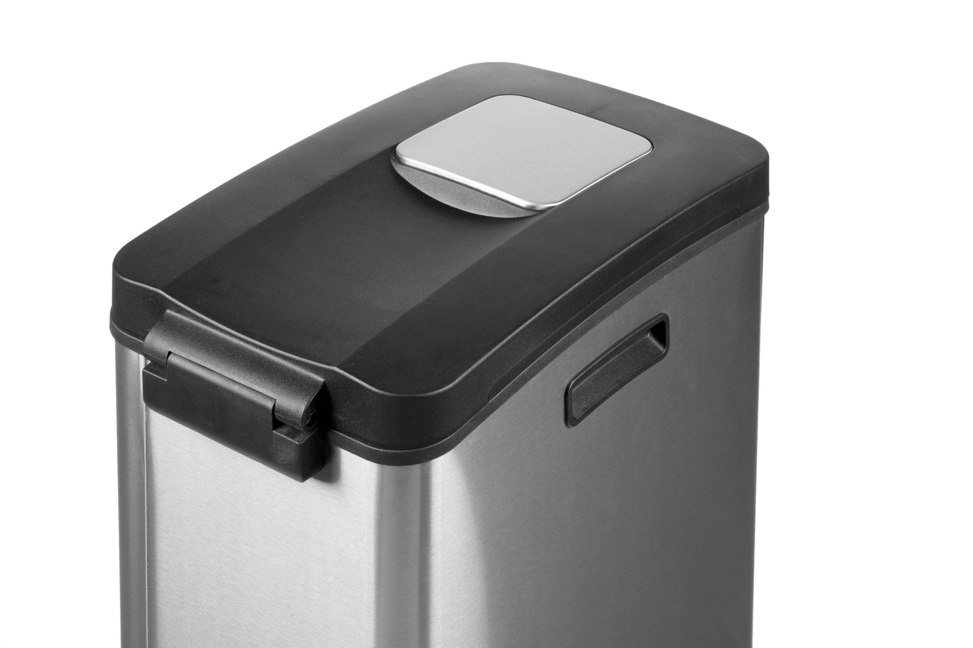 EKO - Rejoice Treteimer 30 Liter - Stainless steel Plastic  - Matt Edelstahl