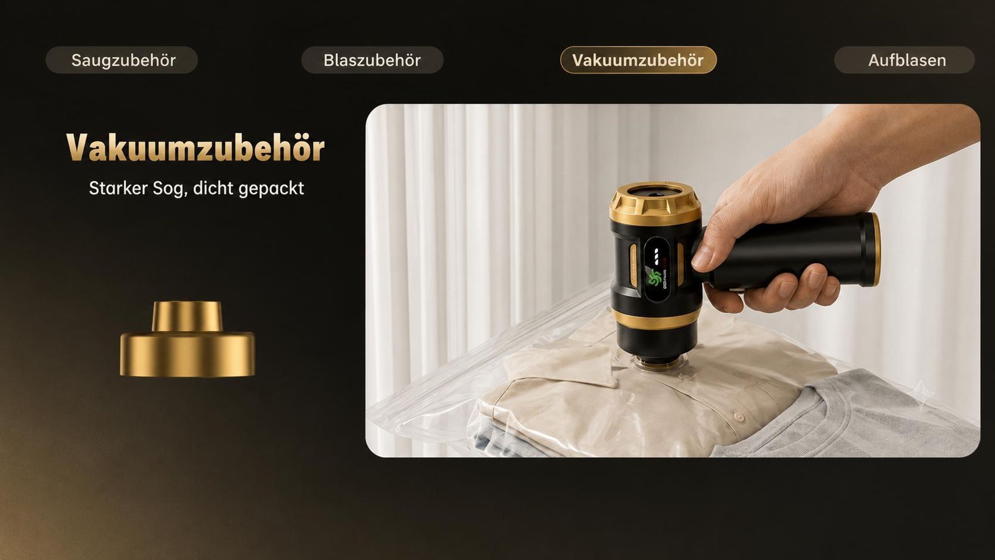 Handstaubsauger, 27000Pa/120W Akku staubsauger,mit Bürstenloser Motor, Beutelloser Mini Auto Kabellos Staubsauger für Auto, Büro Genutzt, Haus, Küche