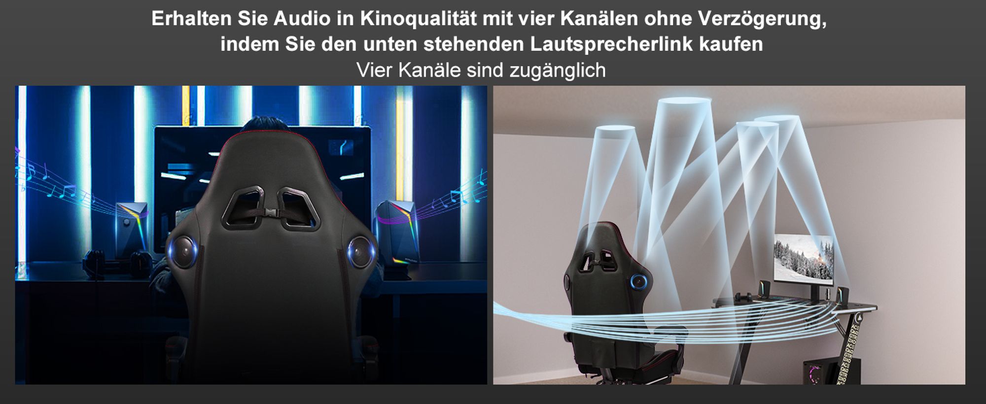 GTPLAYER Gaming-Stuhl ACE PRO, Ergonomischer Bürostuhl Neigbare Armlehnen Mit Fußstütze, Hi-Fi Lautsprecher, Beeindruckende Klang-atmosphäre, Rotwein
