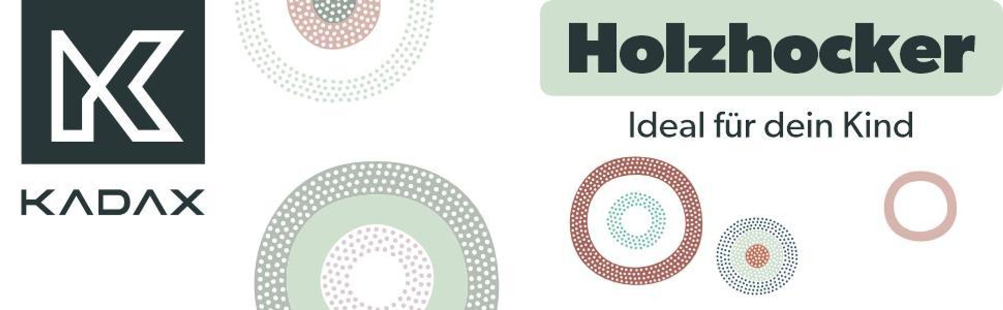 KADAX Holzhocker "Falun", aus natürlichen unlackierten Kiefernholz, Sitzhocker, Tritthocker, Rechteckig
