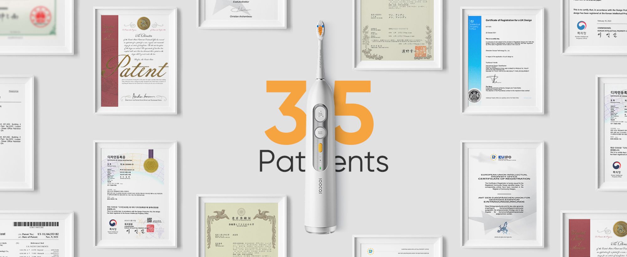 SOOCAS Neos Elektrische Zahnbürste mit Munddusche, 2 in 1 Schallzahnbürste,Tragbar Kabellos Zahnreinigung,40x Plaque Entfernung Water Flosser