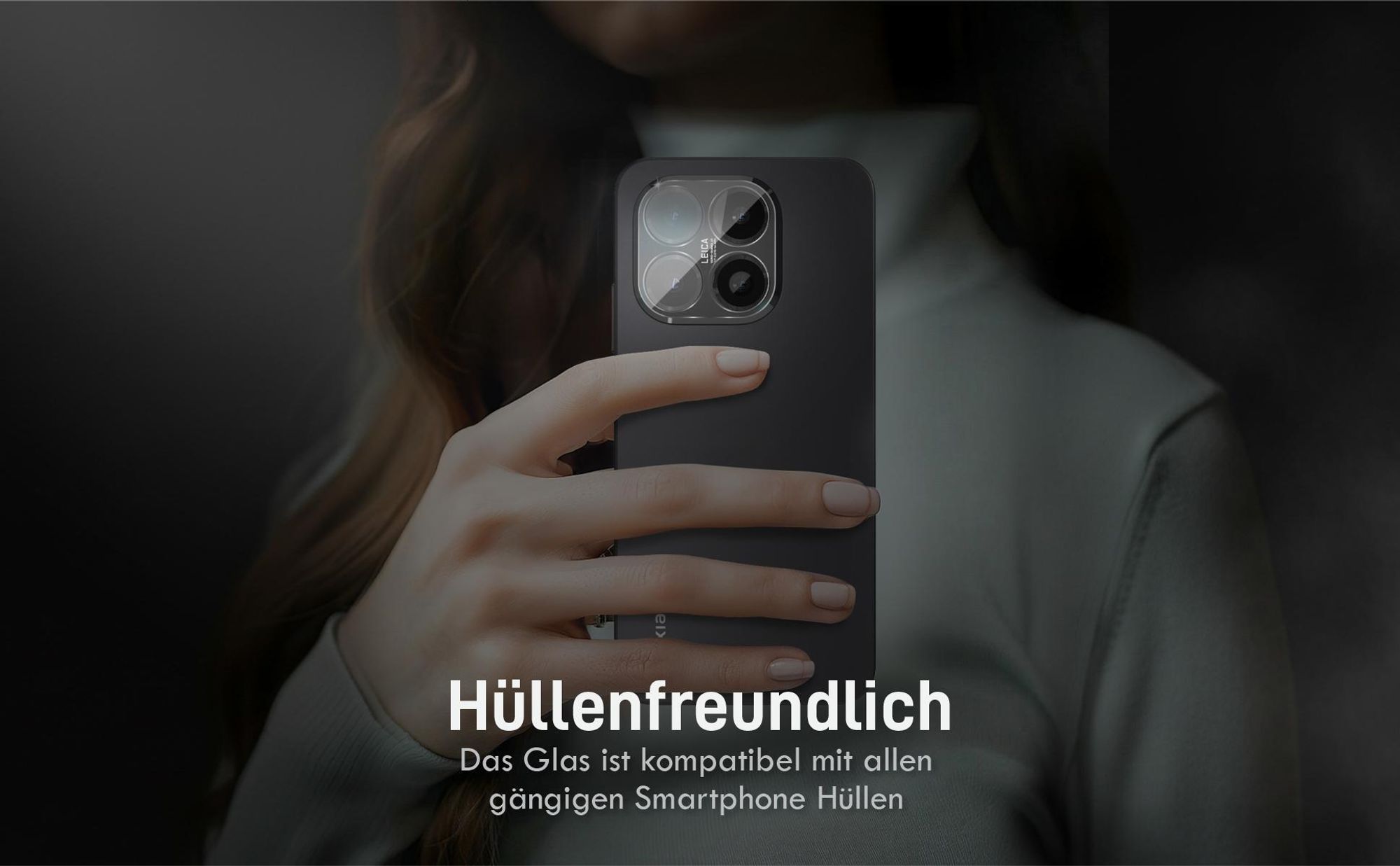 4x 9H Schutzglas (2x Kamera + 2x Display) Xiaomi 15T Pro in passgenauem Design