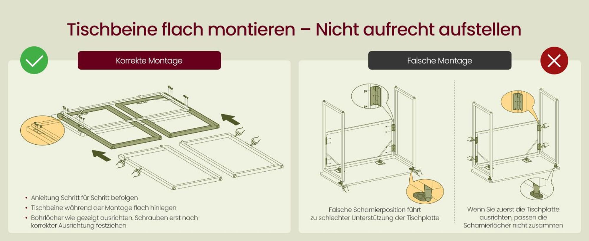 VASAGLE Klapptisch, kleiner Schreibtisch klappbar, Computertisch, Tischplatte aus einem Stück, abgerundete Ecken, 80 cm