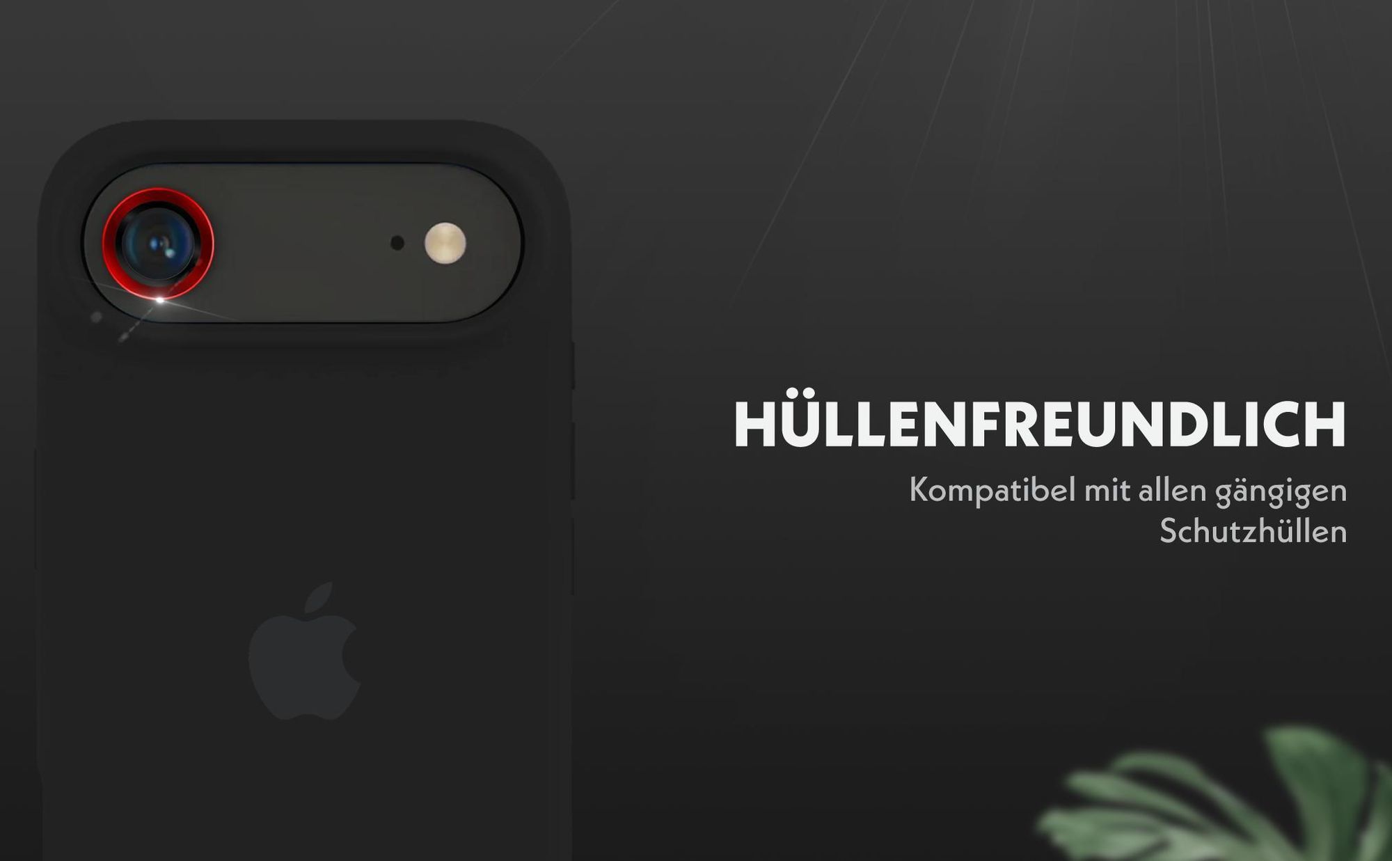 Kameraschutzglas Set für Apple iPhone 17 Air kompatibel mit allen gängigen Hüllen