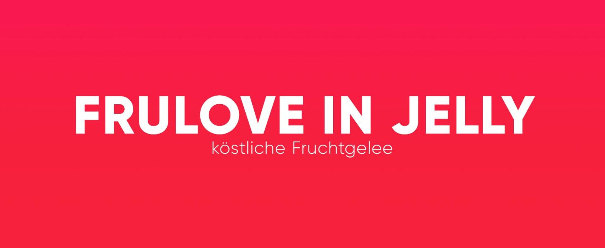 ALLNUTRITION FRULOVE In Jelly Raspberry & Apple 1000g Marmelade Früchte Himbeer-Apfel
